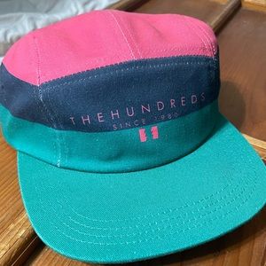 NWT The Hundreds Cap. Strap-back bay with tags. CROSBY CAMPER HAT